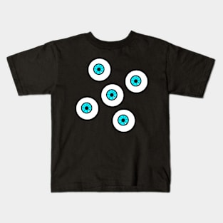 five beautiful eyes Kids T-Shirt